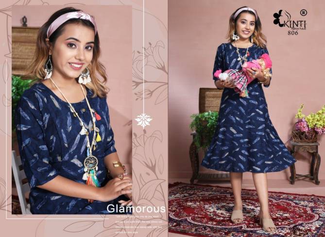 Kinti Mamta 8 Latest Ethnic Wear Fancy Designer Kurti Collection